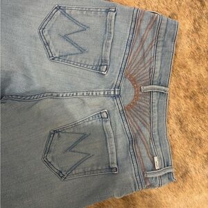 Mother Denim - Sunburst Roller Ankle Fray